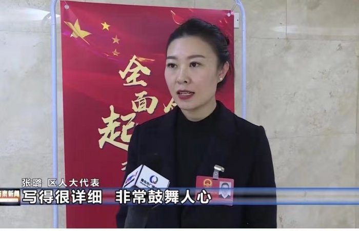 集團副總經(jīng)理張璐參加市南區(qū)“兩會”，為市區(qū)發(fā)展建言獻策